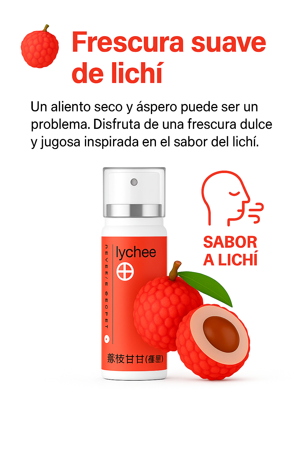 SPRAY BUCAL H – Elige tu Sabor (1 Spray)